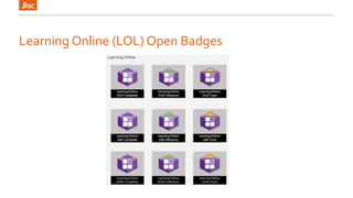 Learning Online (LOL) Open Badges 
 