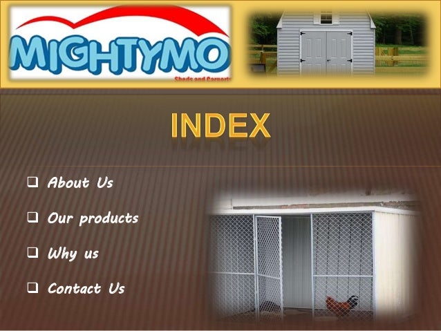 Mightymo Sheds and Carports
