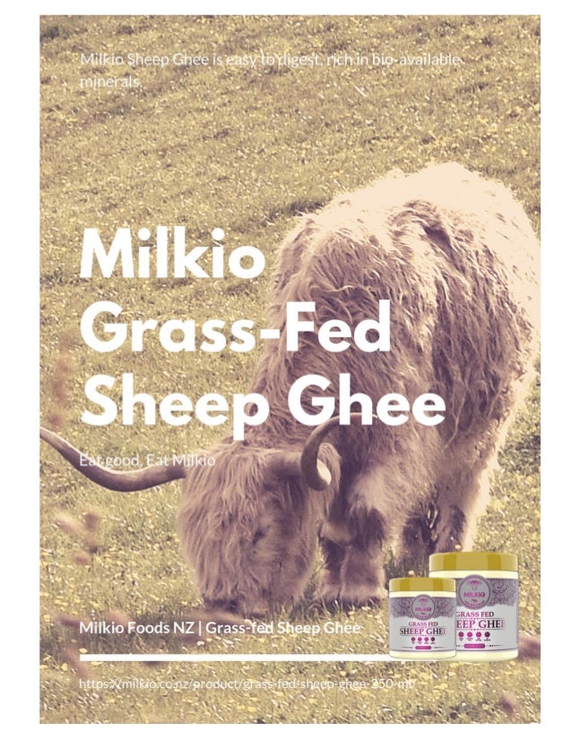 Sheep ghee benefits for skin simple but exotic skin care Milkio Foods