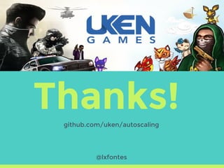 Thanks!
@lxfontes
github.com/uken/autoscaling
 