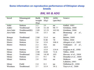Seasonality of reproduction in sheep
