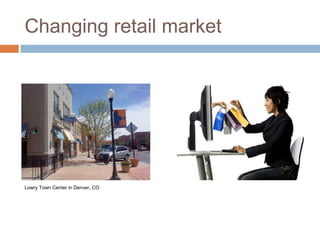 Changing retail marketLowry Town Center in Denver, CO