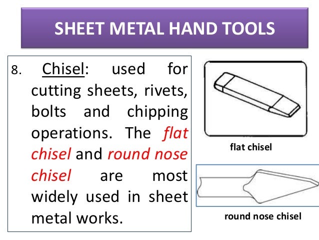 sheet metal shop working sheet metal by hand