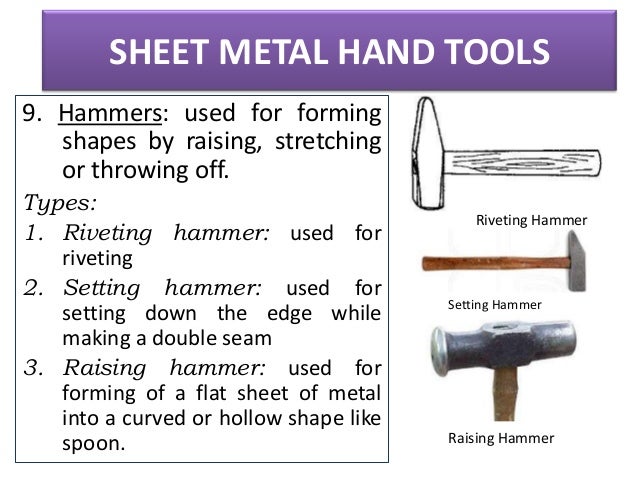 sheet metal shop sheet metal seam tool