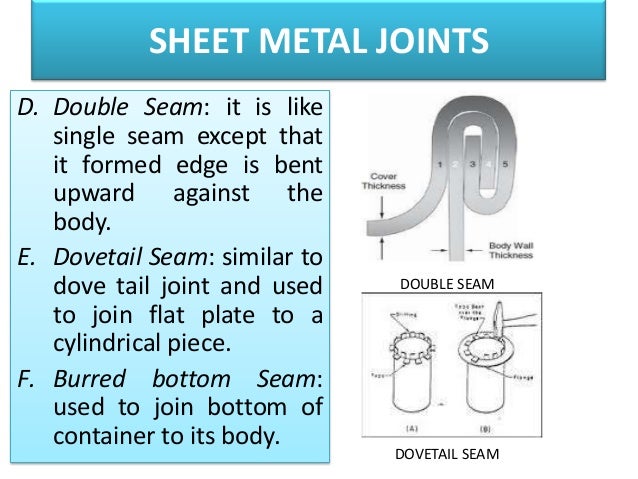 sheet metal shop soldering sheet metal joints