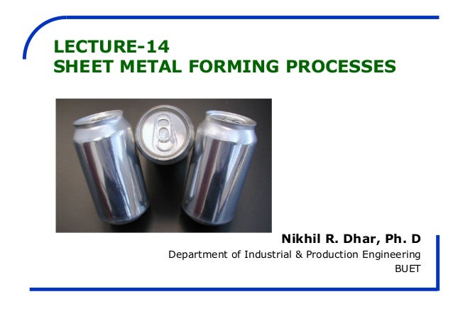 sheet metal forming processes sheet metal forming techniques