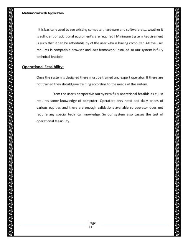 Hardware And Software Requirements For Asp Net Web Application