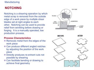 Notching Example Sheet metal Fundamentals | PPT
