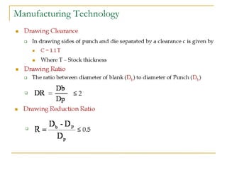 Manufacturing Technology
 