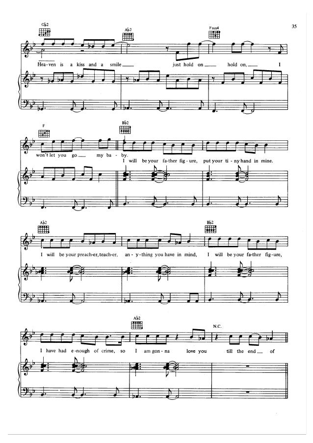 sheet music piano the all time best collection vol3 when he reached down his hand for me sheet music