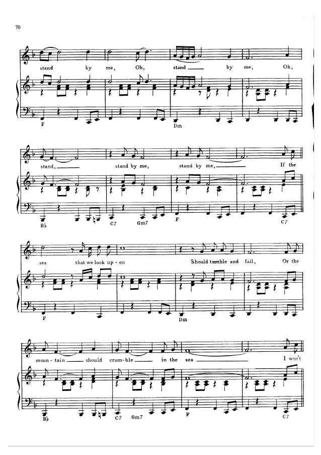 sheet music piano the all time best collection vol3 into each life some rain must fall piano sheet music