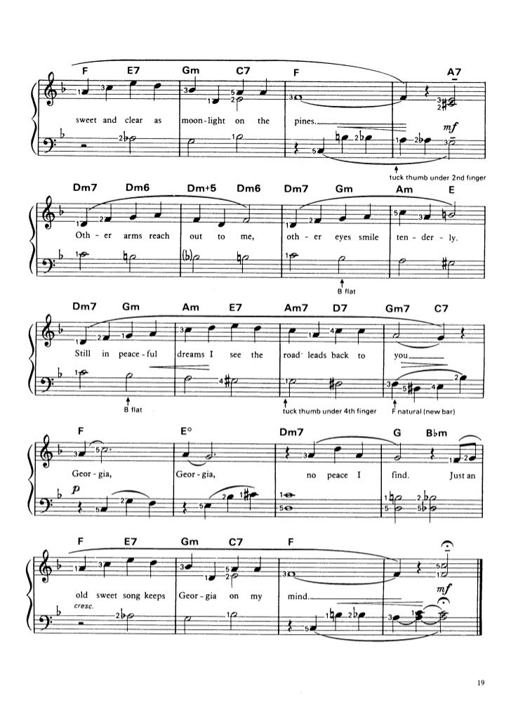 Sheet music the complete piano player easy blues[1]
