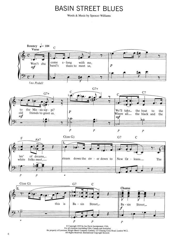 Sheet music the complete piano player easy blues[1]