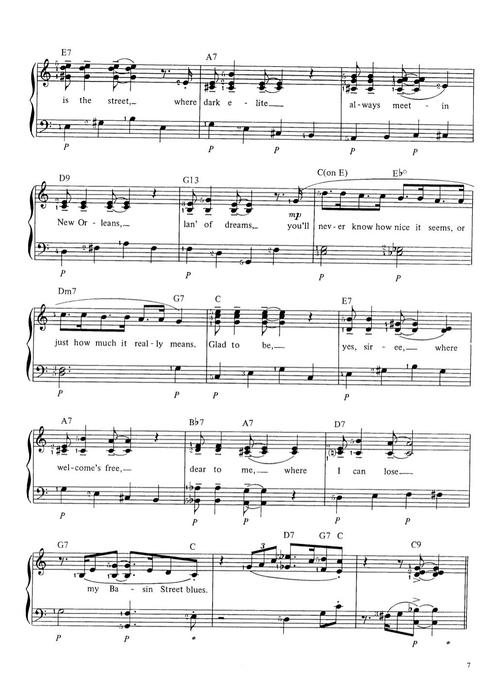 Sheet music the complete piano player easy blues[1]