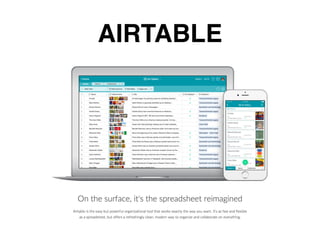AIRTABLE
 