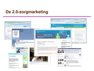 De 2.0-zorgmarketing
 