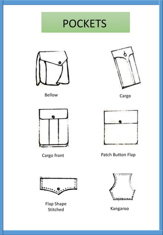 Bellow Cargo
Cargo front
Kangaroo
Flap Shape
Stitched
Patch Button Flap
POCKETS
 