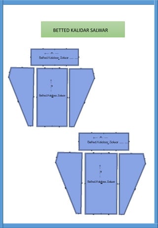 BETTED KALIDAR SALWAR
 