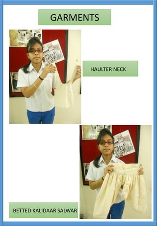 HAULTER NECK
BETTED KALIDAAR SALWAR
GARMENTS
 
