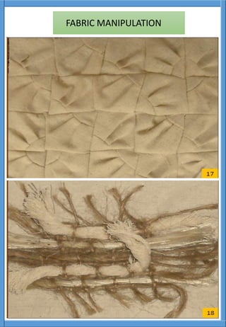 FABRIC MANIPULATION
 