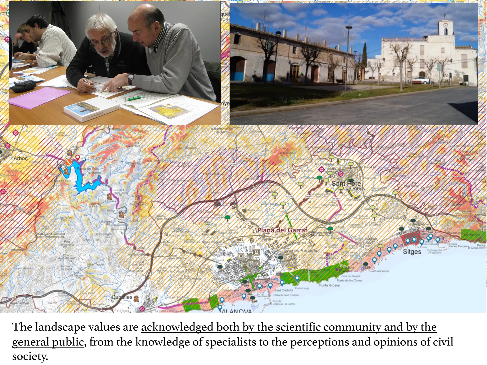 Landscapes treasure an extraordinary
diversity of values: natural, aesthetic,
historic, social, symbolic and productive.
These values are acknowledged both by
the scientific community and by the general
public, from the knowledge of specialists to
the perceptions and opinions of civil
society.
The landscape values are acknowledged both by the scientific community and by the
general public, from the knowledge of specialists to the perceptions and opinions of civil
society.
 