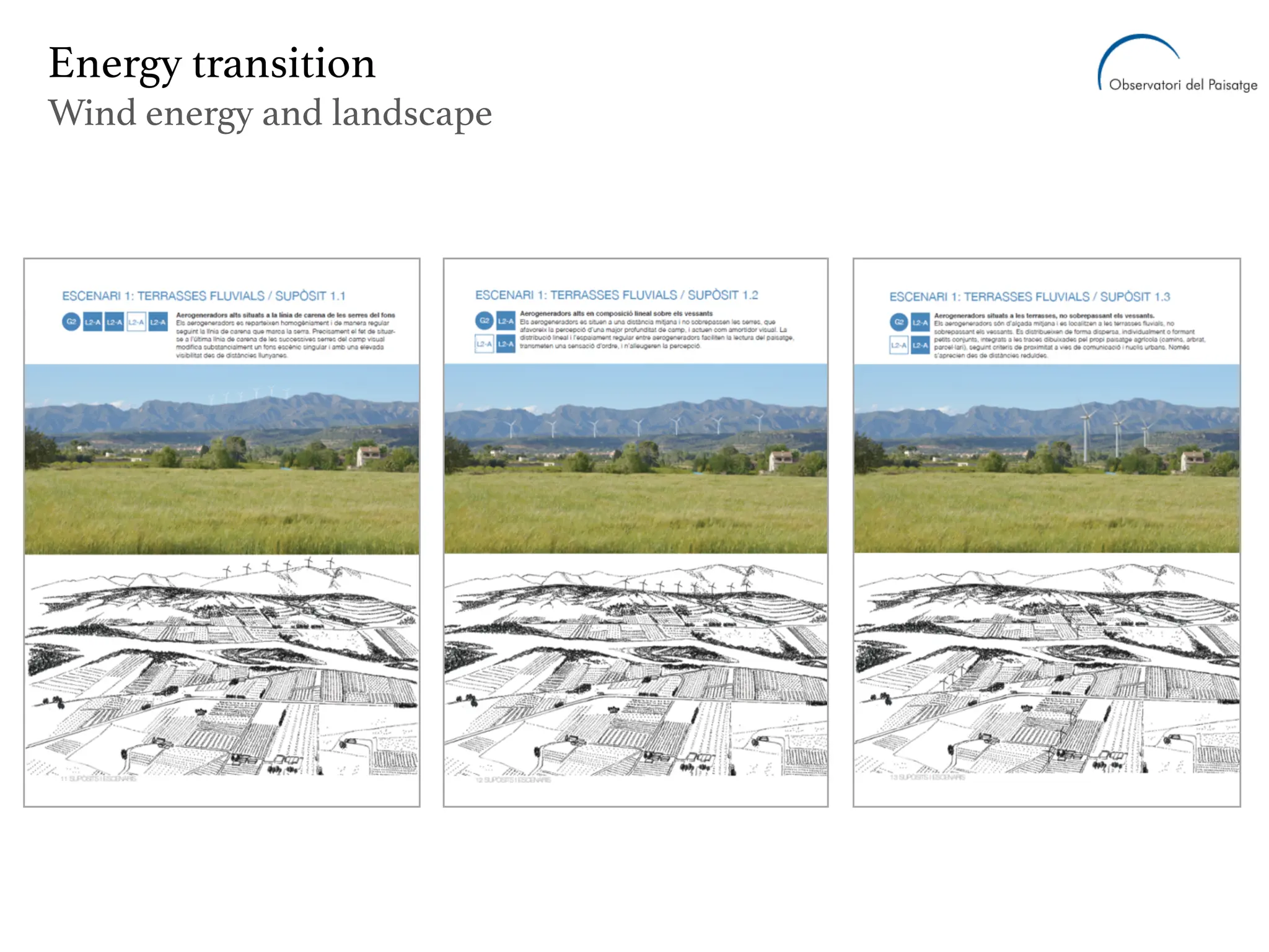 Energy transition
Wind energy and landscape
 