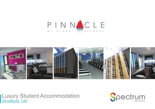 Luxury Student Accommodation
Sheffield, UK
 