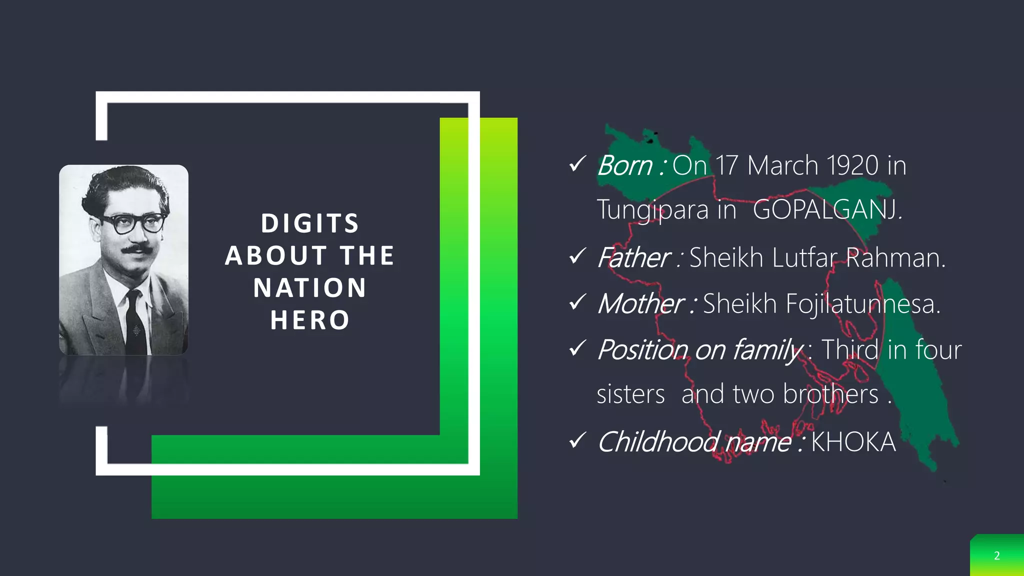 Sheikh Mujibur Rahman | PPTX