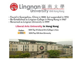 New Dialog, New Services with Altmetrics: Lingnan University Library Experience