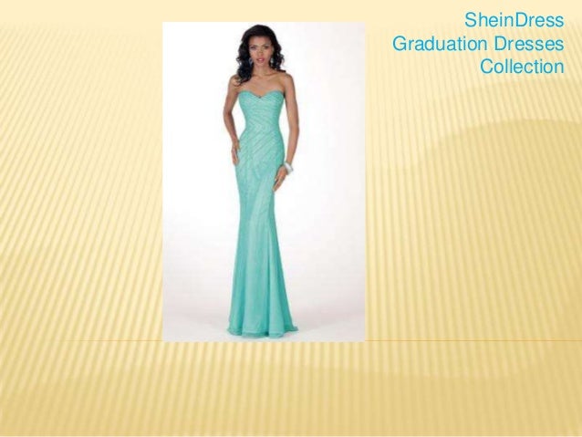 shein graduation dress