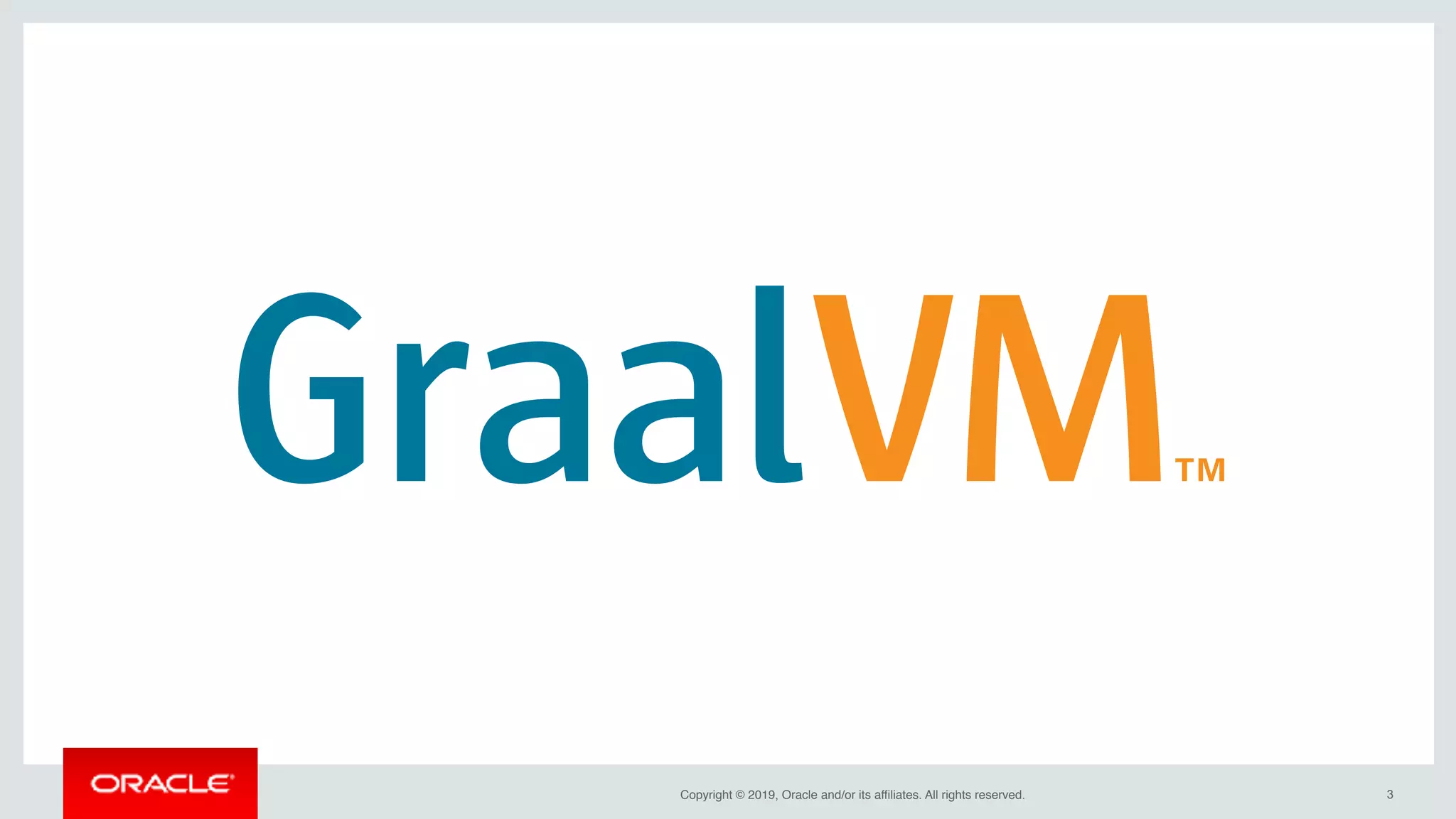 Copyright © 2019, Oracle and/or its affiliates. All rights reserved. !3
 