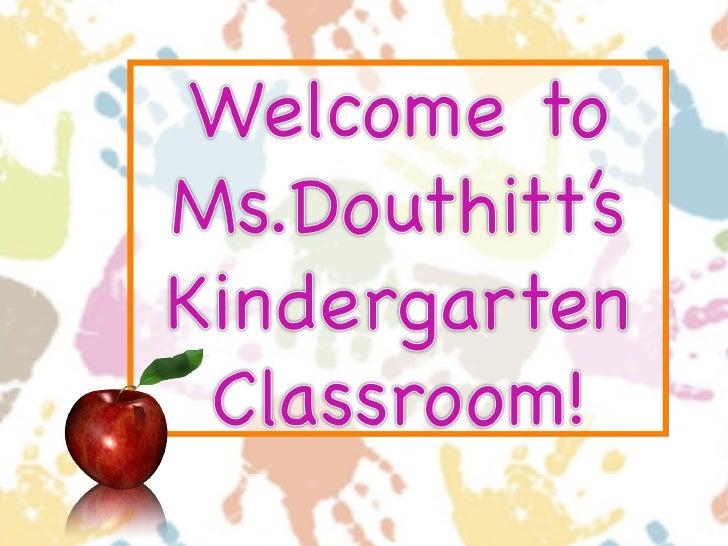kindergarten powerpoint
