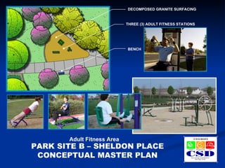 Sheldon Ridge Master Plan Cosumnes CSD - Sheldon Place Park Conceptual Master Plan | PPT