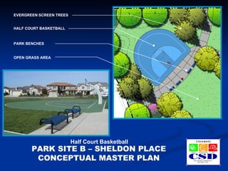 Sheldon Ridge Master Plan Cosumnes CSD - Sheldon Place Park Conceptual Master Plan | PPT