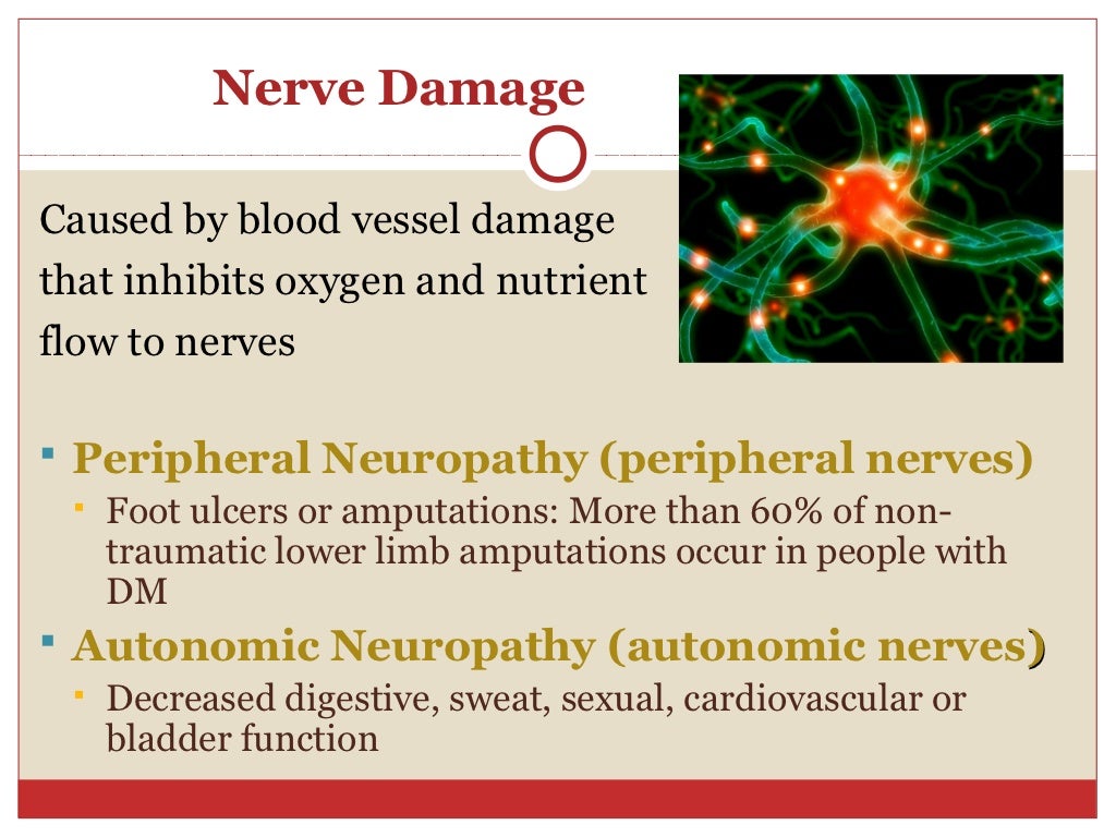 Nerve Damage Caused by blood