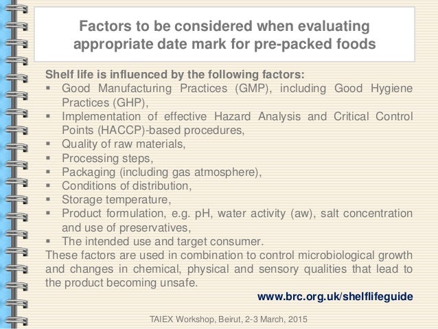 Determining Shelf Life Of Food Uk Determining Shelf Life Of Food Uk