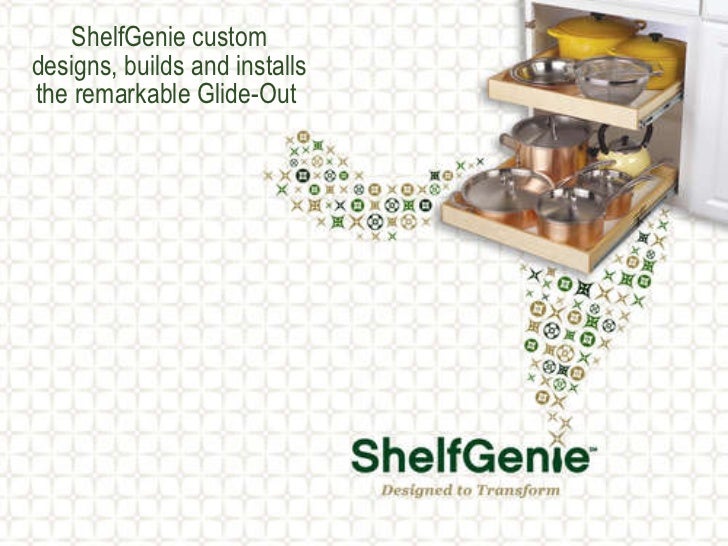 ShelfGenie Kitchen & Bathroom Shelving Organizer