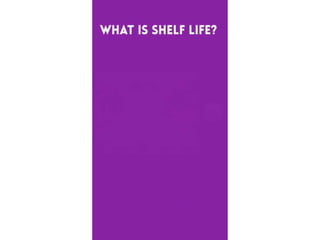 shelf life testing laboratory