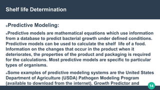 Shelf Life Study Example Shelf life determination | PPT