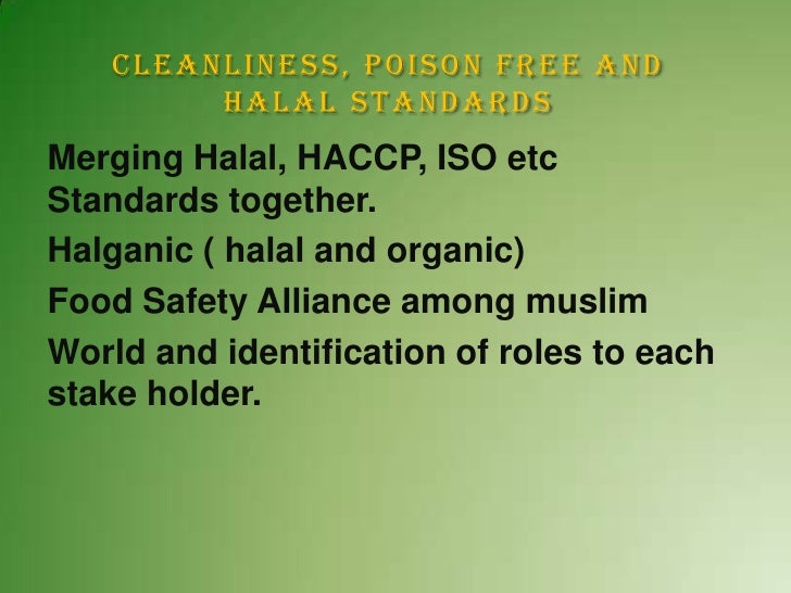 Shelf life of halal business