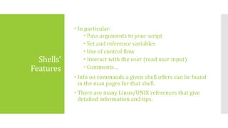 Shell & Shell Script | PPT