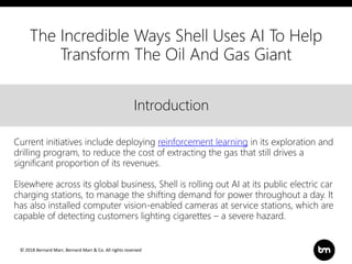 The Incredible Ways Shell Uses Artificial Intelligence To Help ...