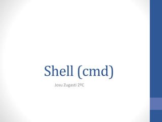 Shell (cmd)
Josu Zugasti 2ºC
 