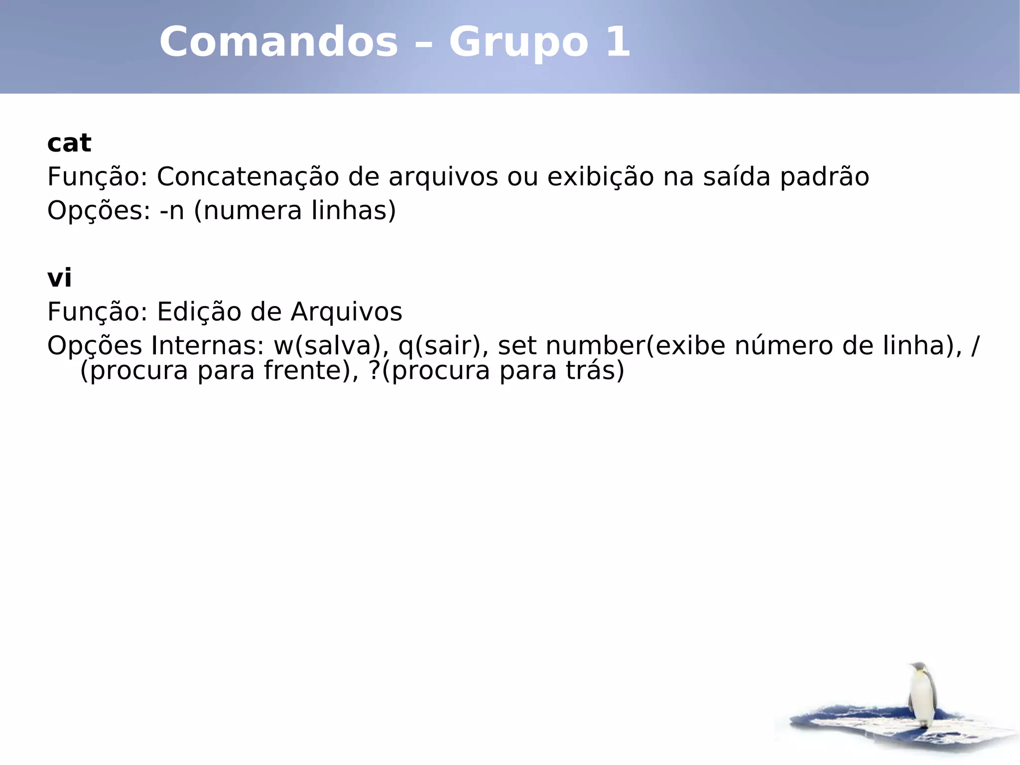 Linux - Shell e Comandos Básicos