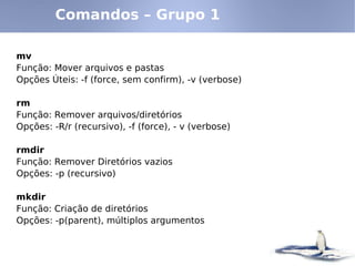 Linux - Shell e Comandos Básicos