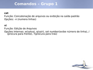 Linux - Shell e Comandos Básicos