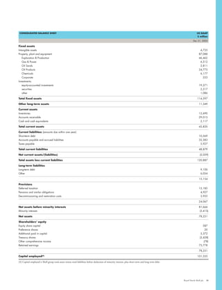 Shell Financial And Operational Information 2003 2007 | PDF