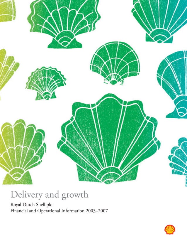 Shell Financial And Operational Information 2003 2007