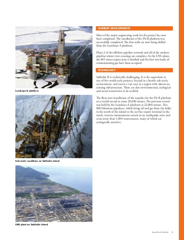 Shell Financial And Operational Information 2003 2007