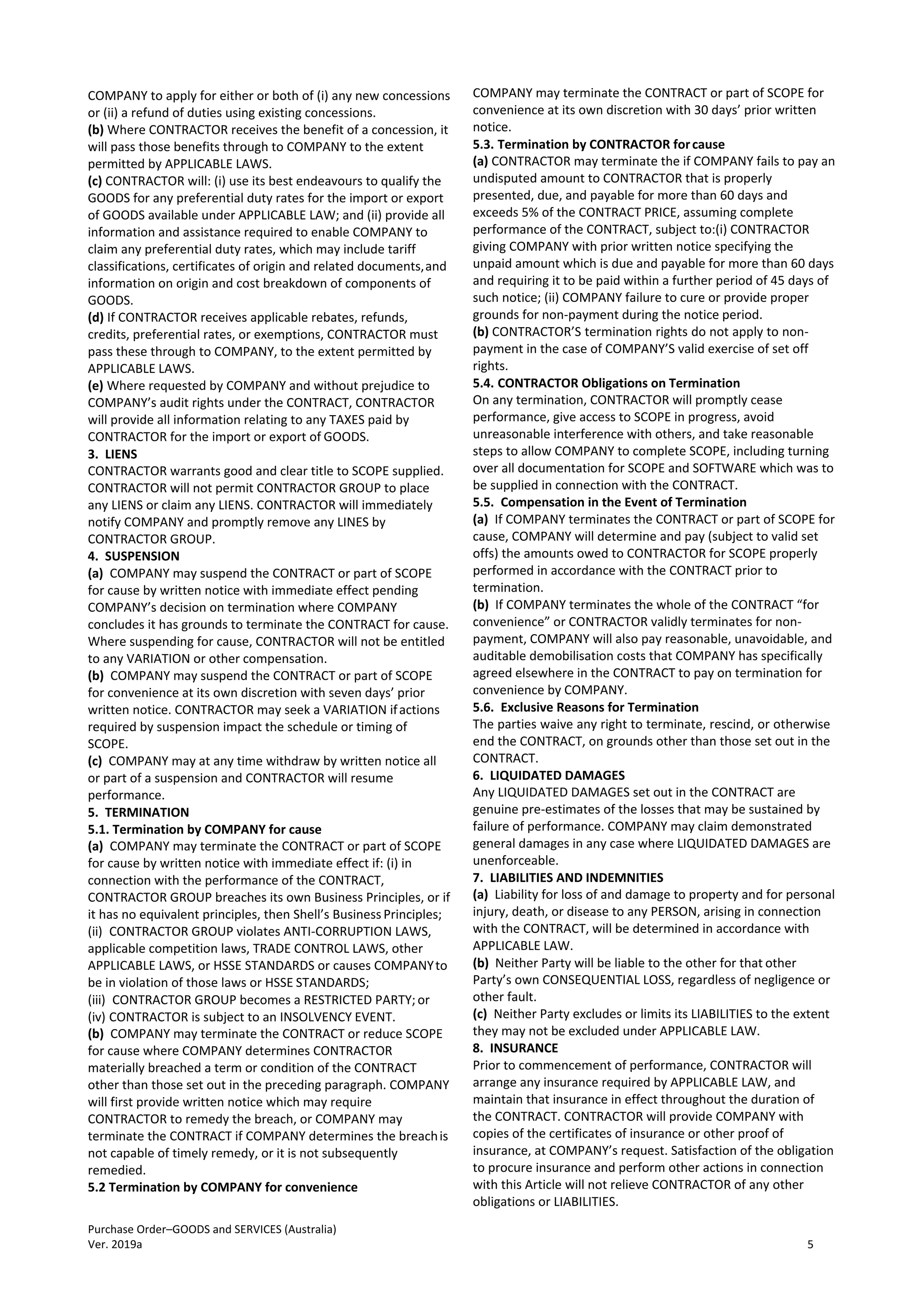 Shell-PO-terms-ERM for Enterprise Risk Management | PDF | Law